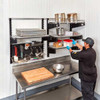 Cambro EWS36SINK110 Camshelving Elevation 40" x 18" Wall Shelving Sink Station Kit