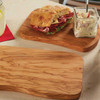 American Metalcraft OWB107 Olive Wood 10" x 7" Serving Board