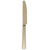 Libbey 902 109683 Santorini Satin Gold 8-1/2" Dessert Knife, Stainless Steel - 12/Case