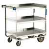 Lakeside 544 Mobile Utility Cart, 3-Shelf, SS