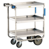 Lakeside 511 Mobile Utility Cart, 3-Shelf, SS