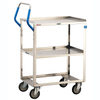Lakeside 6820 Ergo-One System Utility Cart, 2 Shelf, SS