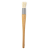 Tablecraft 11076 Pastry/Basting Brush, Round, Beech Wood