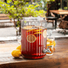 Tablecraft 12295 2 gal. Fluted Beverage Dispenser, Round