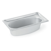 Vollrath 3103040 Super Shape Wild 1/3 Size Oval Pan 2.2 qt. Steam Pan, SS