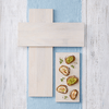 American Metalcraft MWPS18 Hampton 17-3/4" x 8-3/4" Platter, Mango Wood, Sun-Bleached