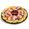HS Inc. HS1073-CH 16" Seafood Tray, ABS Plastic, Charcoal