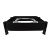 Spring USA S574-8/23 Radiance 5.8 Qt. Square Induction Chafer Stand, Titanium, Black