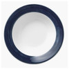 Libbey 999024892 Constellation Rigel 3-1/2 oz. Fruit Bowl, Porcelain, White w/Blue Band - 36/Case
