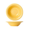 Tuxton CSD-110G Concentrix 11 oz. Cereal Bowl, Vitrified China, Saffron - 24/Case