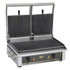 Equipex MAJESTIC Roller Grill Double Commercial Panini Grill, Cast Iron, 208/240v