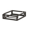Cal-Mil 23126-13 Milo 13"x 16"x 4" Rectangular Induction Unit w/Stove, Black