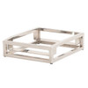 Cal-Mil 23126-49 Milo 13"x 16"x 4" Rectangular Induction Unit w/Stove, Chrome