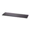 Tablecraft MGL2 Frostone Collection 20" x 6" Rectangular Serving Tray, Melamine, Black Slate 