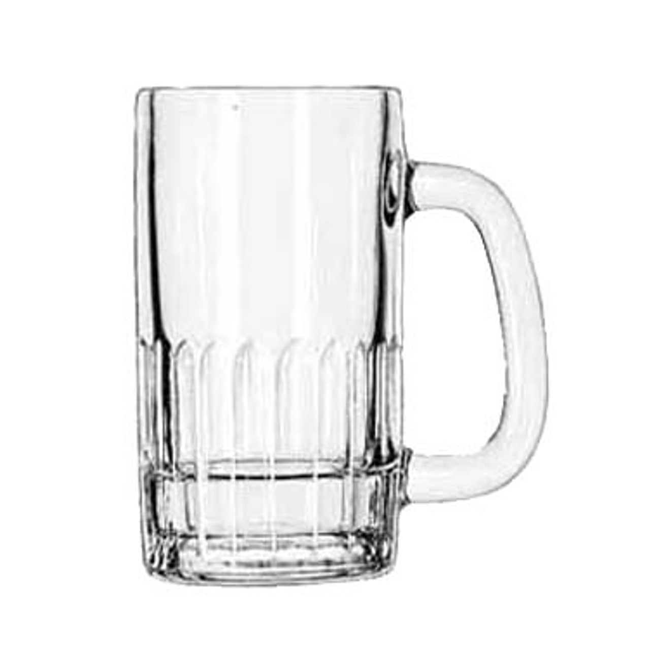 New Arrival 12oz Libbey Glass Beer Can Cups Clear Mugs With Lid