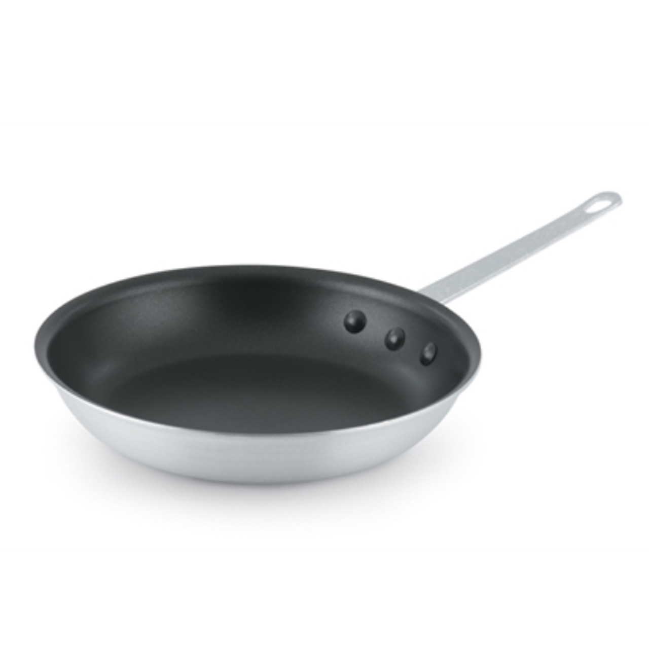Vollrath Arkadia 12 Aluminum Non-Stick Fry Pan with Black Silicone Handle