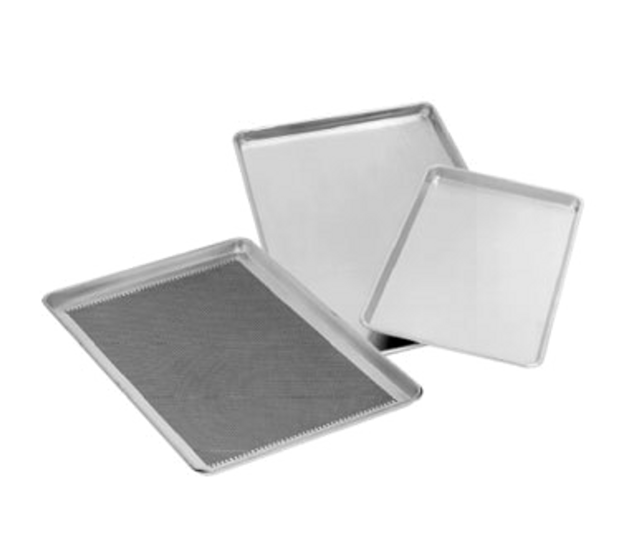 Bun Sheet Pan, 1/2 Size, Perforated, Aluminum, Thunder Group