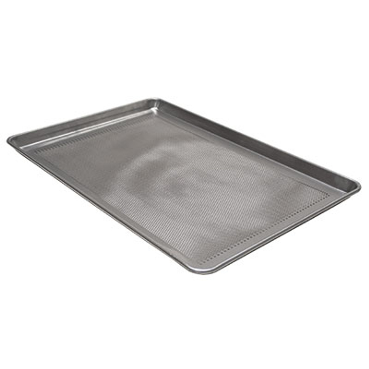 Vollrath 5303P Wear-Ever Perforated Half Size Aluminum Bun / Sheet