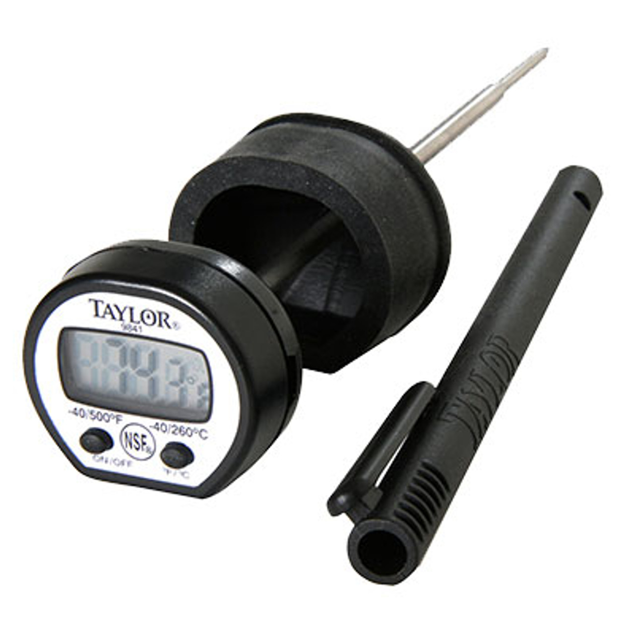 Taylor 9841RB Digital High Temp Thermometer - Ford Hotel Supply