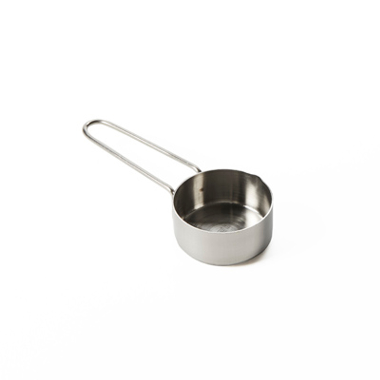 Tablecraft 724A Stainless Steel 1/4 Cup Measuring Cup