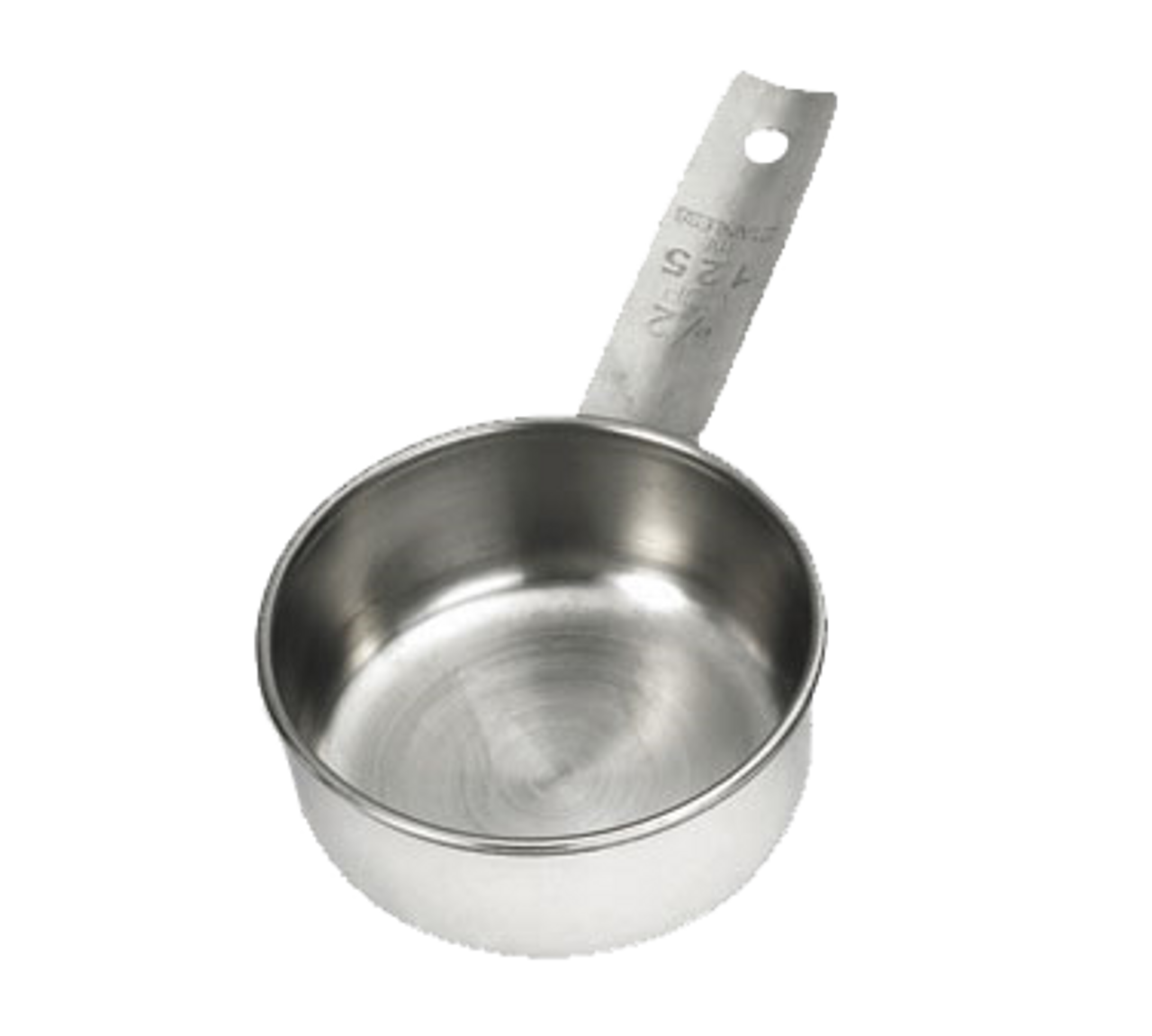 Tablecraft (724C) 1/2 Cup Stainless Steel Measuring Cup