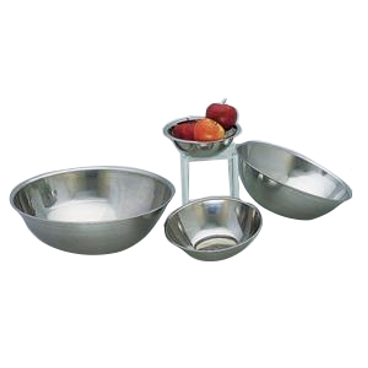 ABC MBR-16 16 Qt. Stainless Steel Mixing Bowl - Ford Hotel Supply