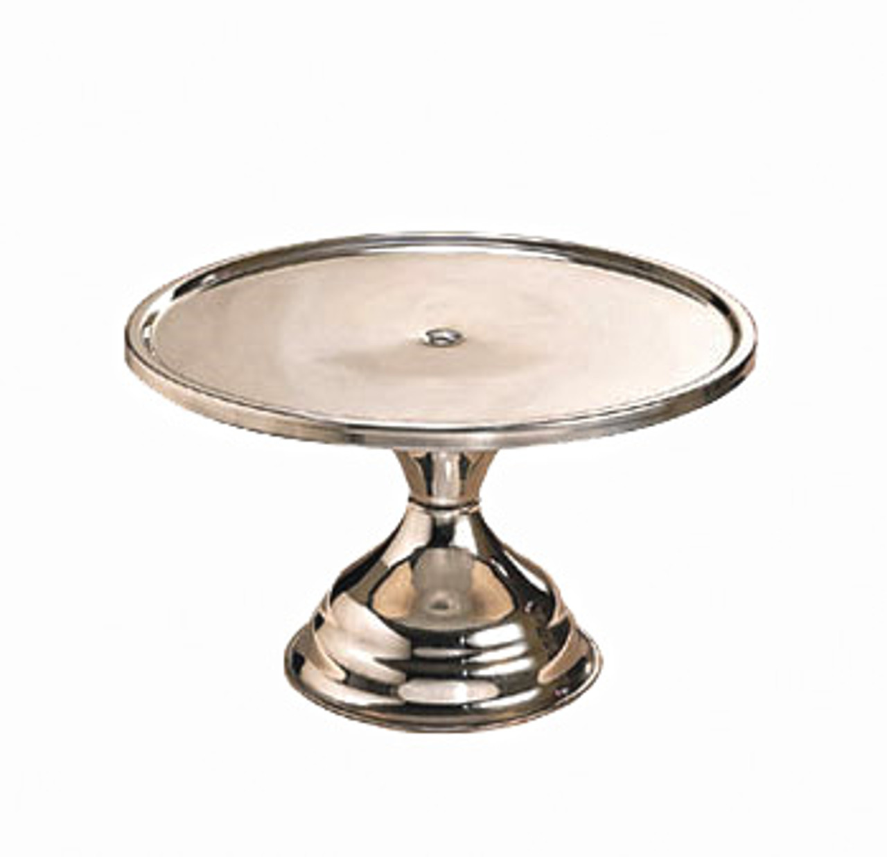 Winco CKS-13 Stainless Steel Round Cake Stand, 13-Inch,Set of 12 -  Walmart.com