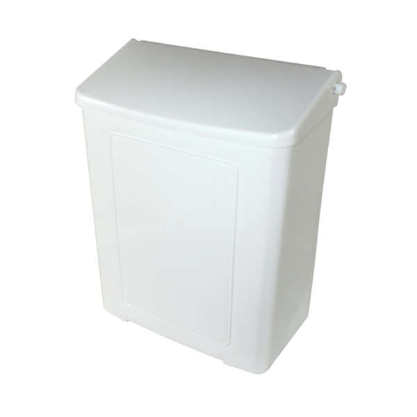 Impact 1102 SafeUse Wall Mount Sanitary Napkin Receptacle, White