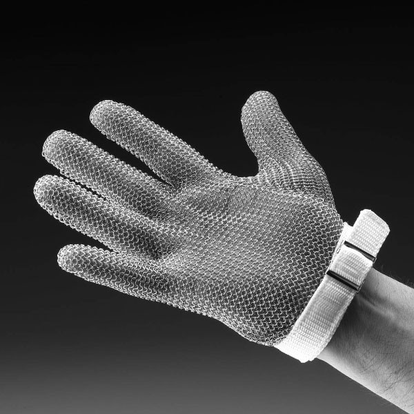 Gant De Protection Maille Inox Eastman – Taille Grand (L) – 5 Doigts – Neuf