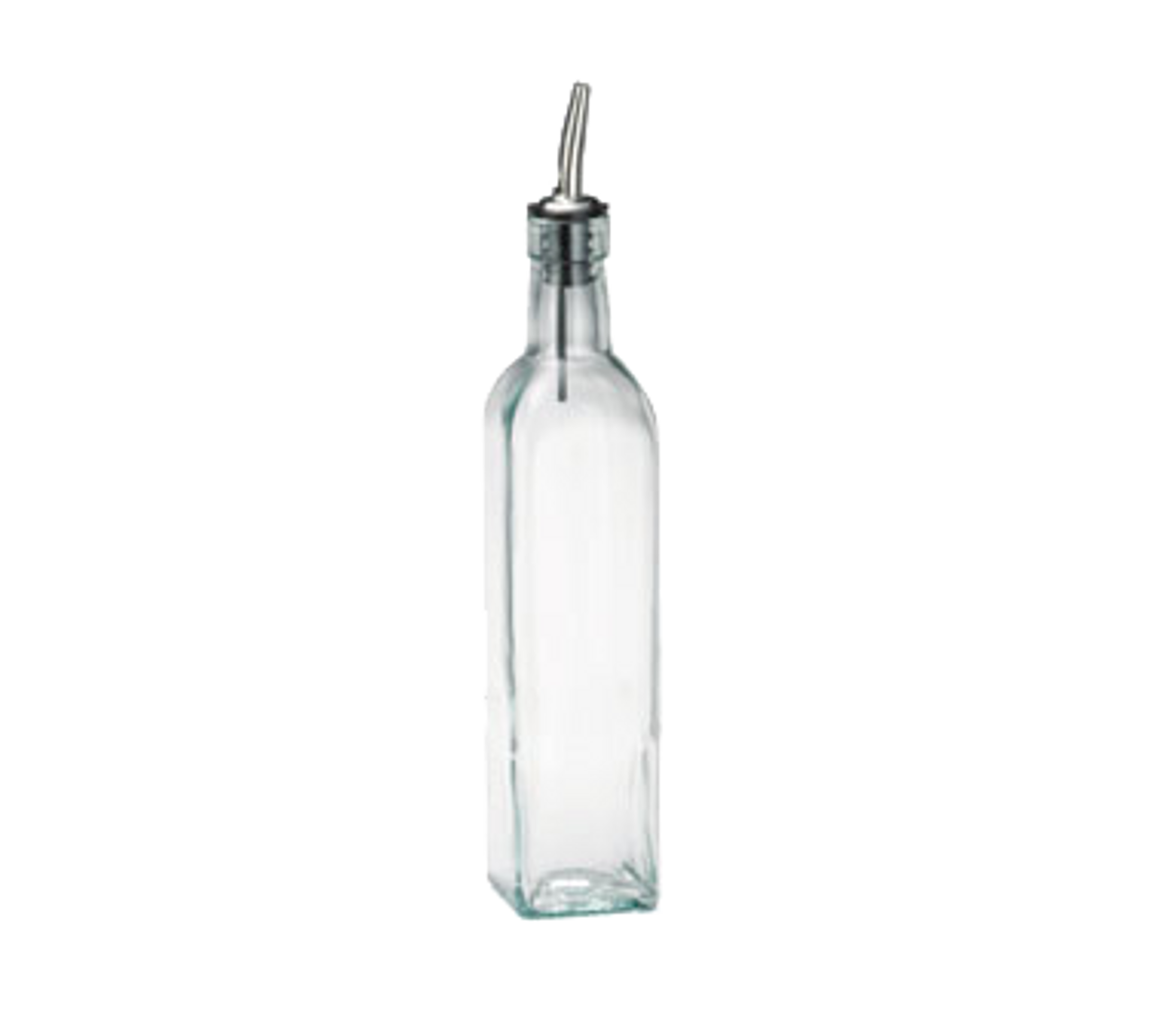 Tablecraft 11663C 16 oz. Clear Widemouth and Standard Cone Tip Squeeze  Bottle with 63 mm Opening 
