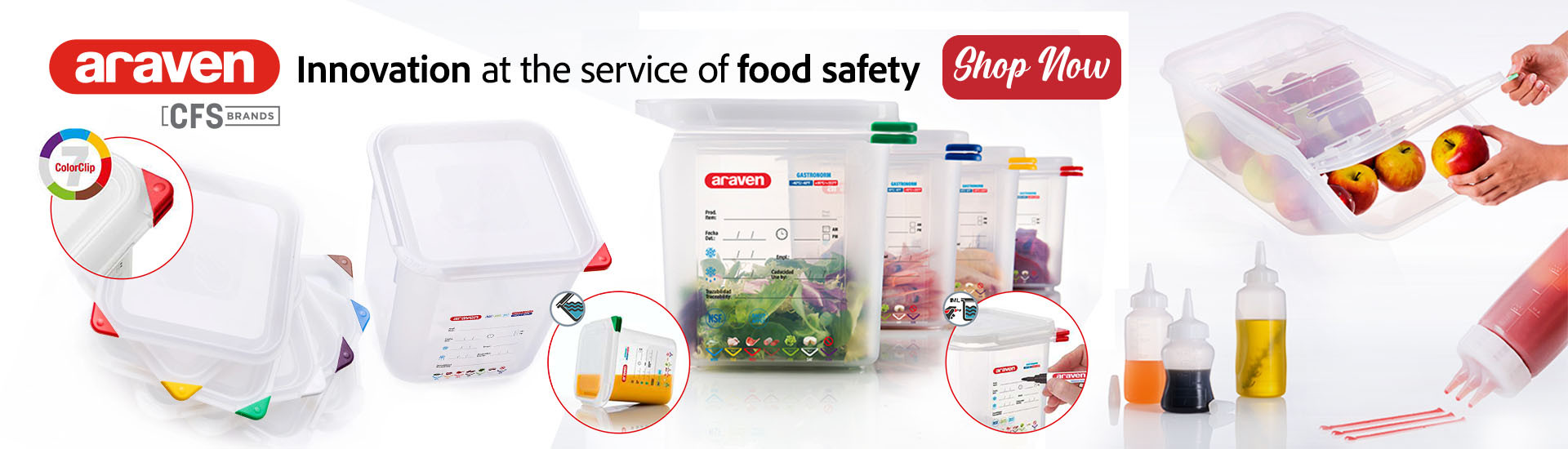Araven - Innovation at the service of food safety - Shop Now!