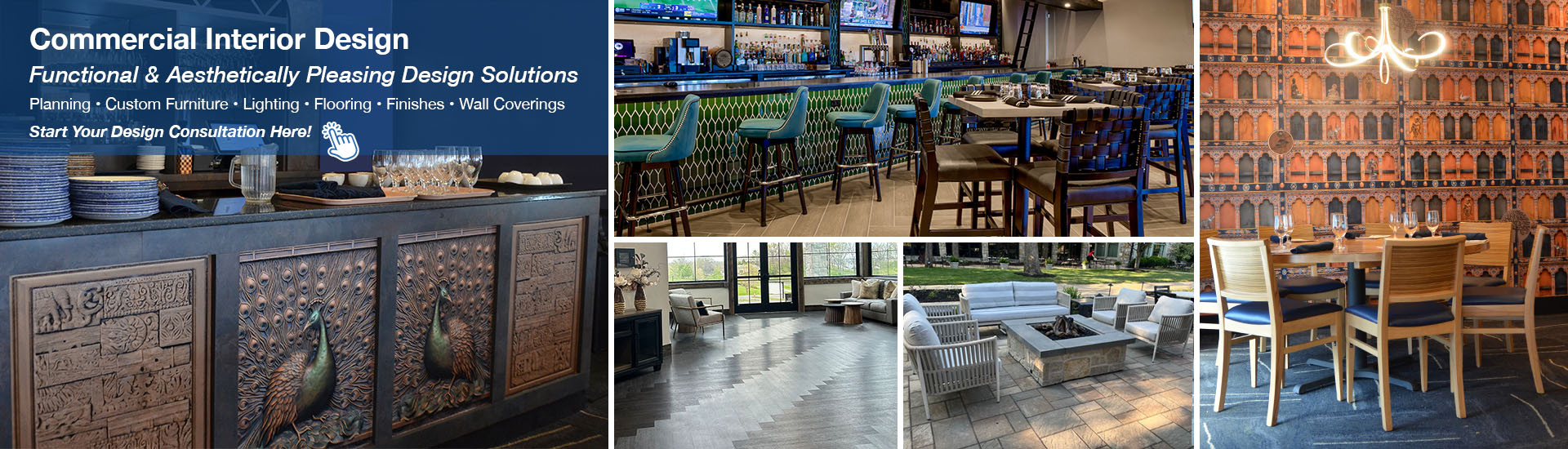 Commercial Interior Design - Schedule an appointment today!