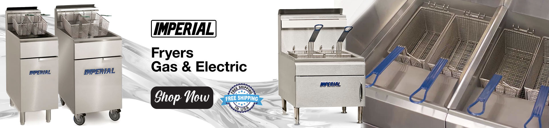Imperial Gas & Electric Fryers - Shop Now!