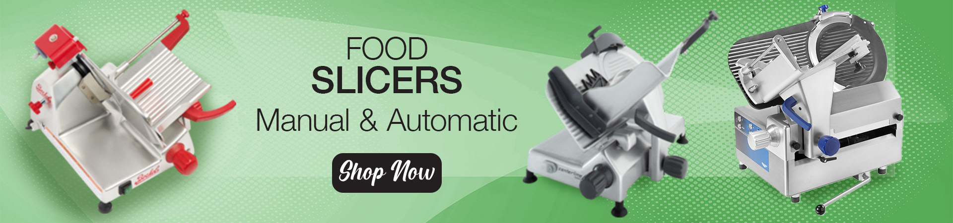 Shop our Stock Food Slicers