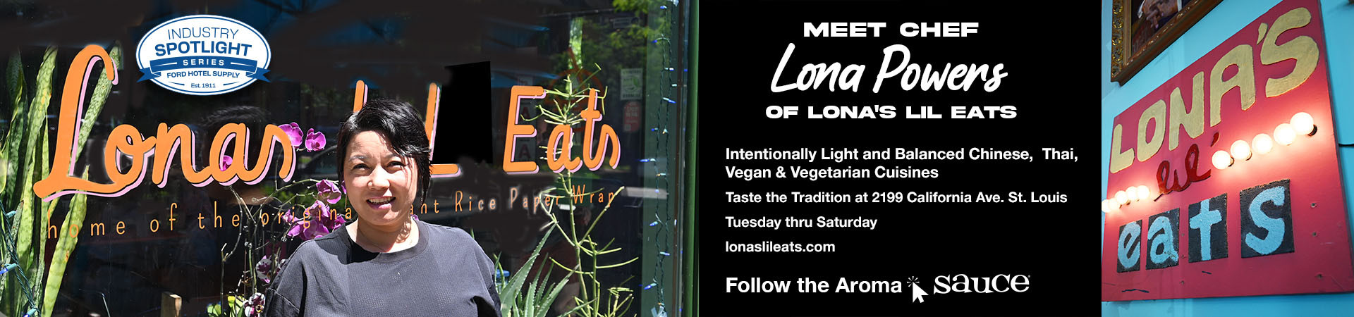 Industry Spotlight with Sauce Magazine Featuring Lona Powers of Lona's Lil Eats - Click to reat article in Sauce