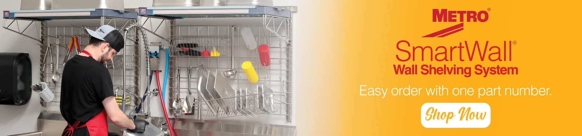Metro SmartWall Shelving System - Shop Now!