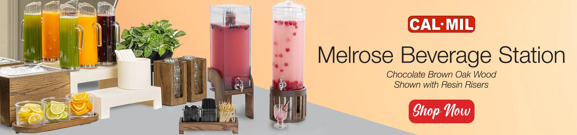 Cal-Mil Melrose Beverage Dispensers