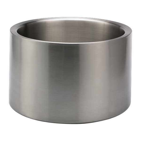 Service Ideas PT7BS Double Wall Party Tub 7 Gallon, Brushed