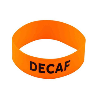 Tablecraft 13091 "Decaf" Airpot Band, Orange, Silicone