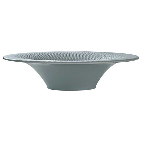Libbey 802132741000201 Storytellers Pine 13.5 oz. Deep Coupe Plate, Porcelain, Sky