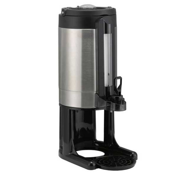 Service Ideas GIU15GV3 Universal Thermal 1.5-Gal. Vacuum Insulated Dispenser, Brushed Stainless & Black