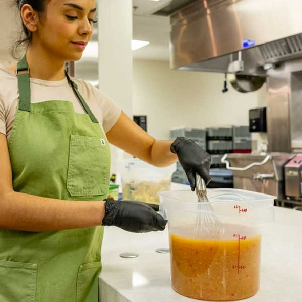Cambro 6RFSPROPP FreshPro CamRounds 6 Qt. Food Storage Container - 6/Case