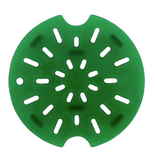 Cambro 2RGSFPDPP265 FreshPro CamRounds 2 & 4 Qt. Drain Shelf, Green - 6/Case