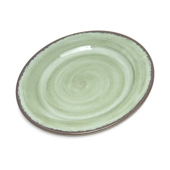 Carlisle 5400746 Mingle 7" Bread & Butter Plate, Melamine, Jade - 12/Case