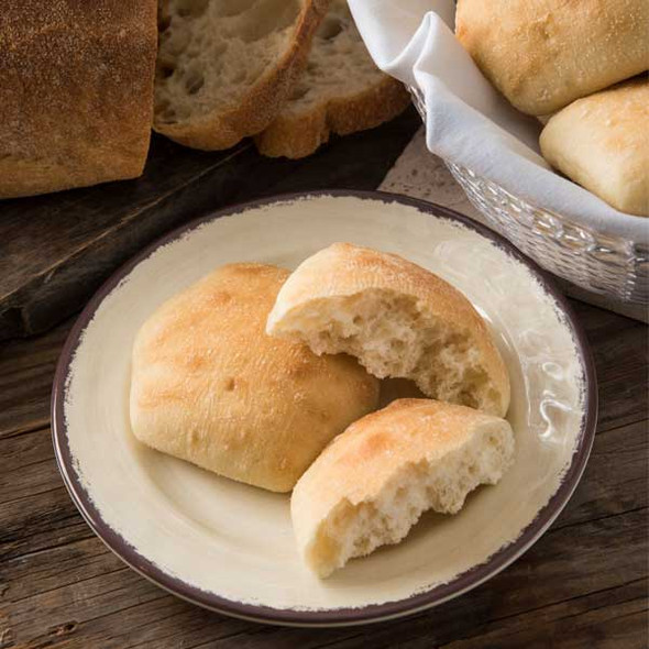 Carlisle 5400753 7" Bread & Butter Plate, Melamine, Sweet Cream - 12/Case