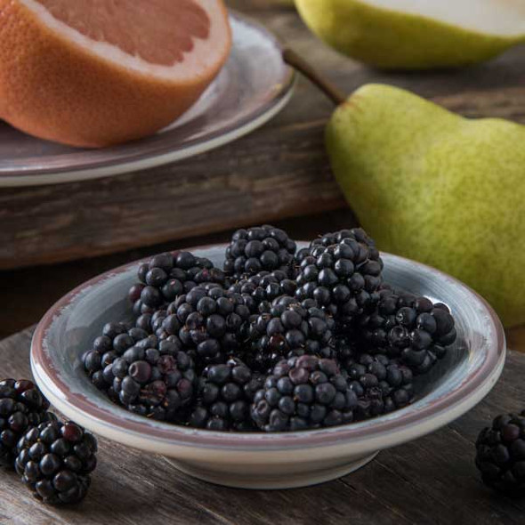 Carlisle 5401818 Mingle 4-1/2 oz. Fruit Bowl, Melamine, Smoke - 48/Case