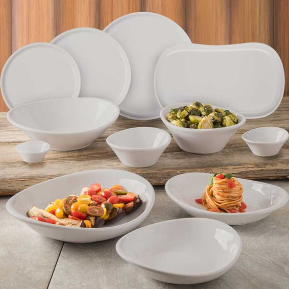 Carlisle 5301080 Stadia 4 oz. Sauce Cup, Melamine, Greige - 24/Case