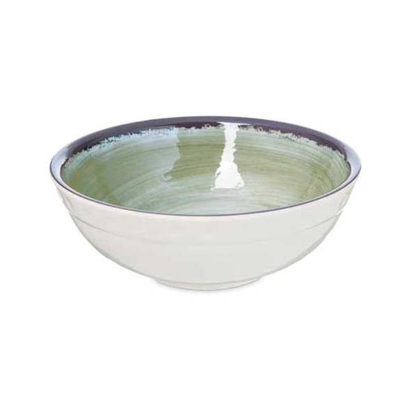 Carlisle 5400546 Mingle 17 oz. Serving Bowl, Melamine, Jade - 12/Case