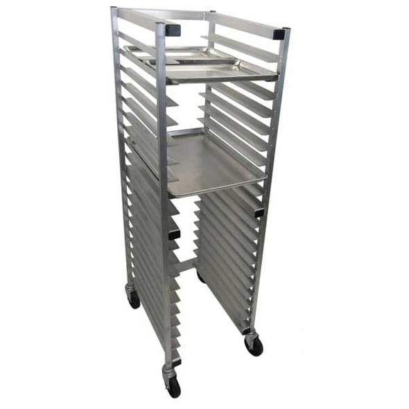Channel 415A Heavy Duty Series 64"H Bun Pan Rack, Side Load, Aluminum
