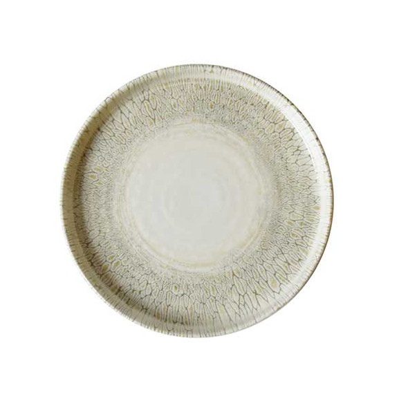 Cardinal FP818 Papillon by Dudson 8-1/4" Walled Plate, Beige, Ceramic - 6/Case